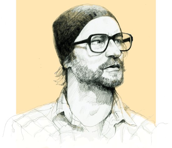 Portrait of artist, Kim Dorland for The Globe and Mail